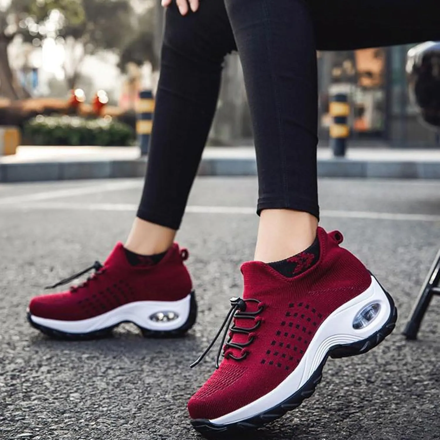 ZWRXW Comfort Wear Orthowear Shoes for Women Men,Arch Support Orthopedic Sneakers Stretch Comfortable Casual Athletic Sneakers Outdoor Lightweight Breathable Walk Shoes
